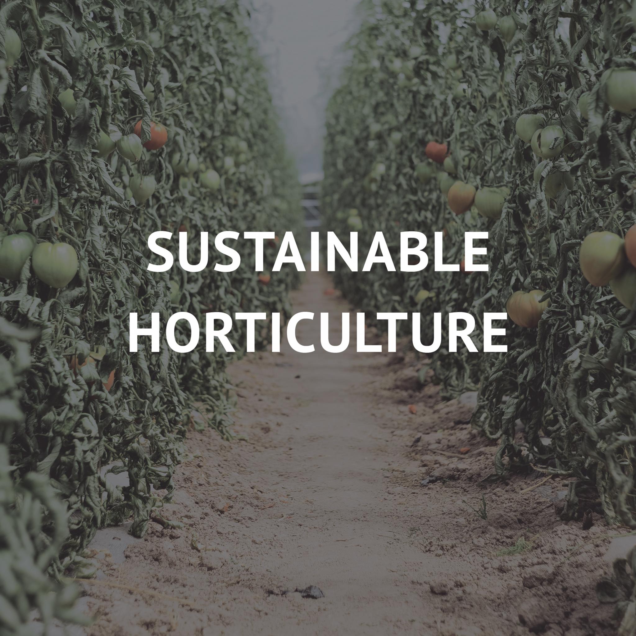 Sustainable Horticulture Button
