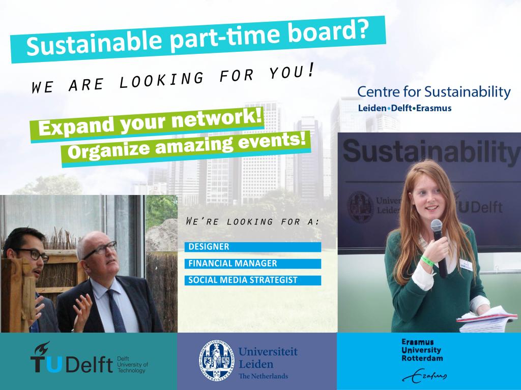 Centre for Sustainability Student Community is recruiting!