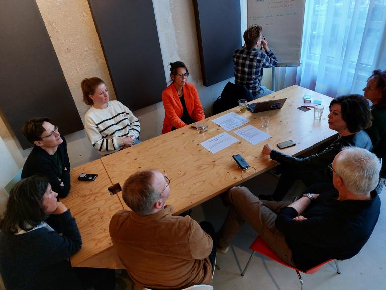 Discussions in World Café