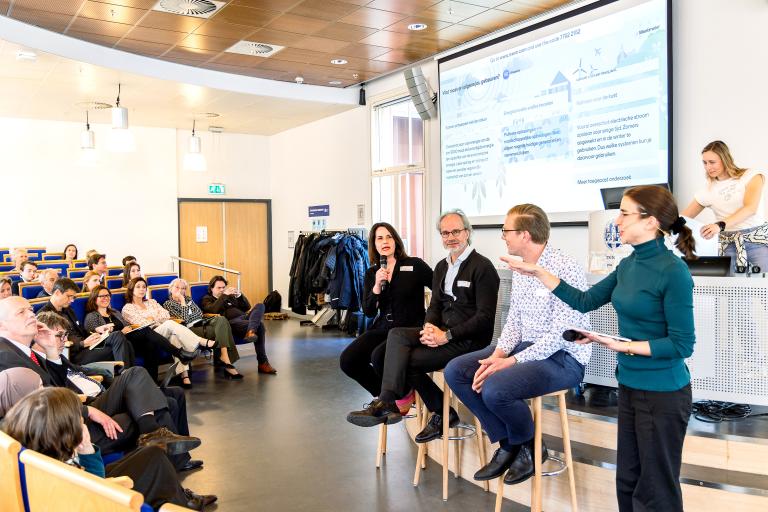 Panelgesprek congres 