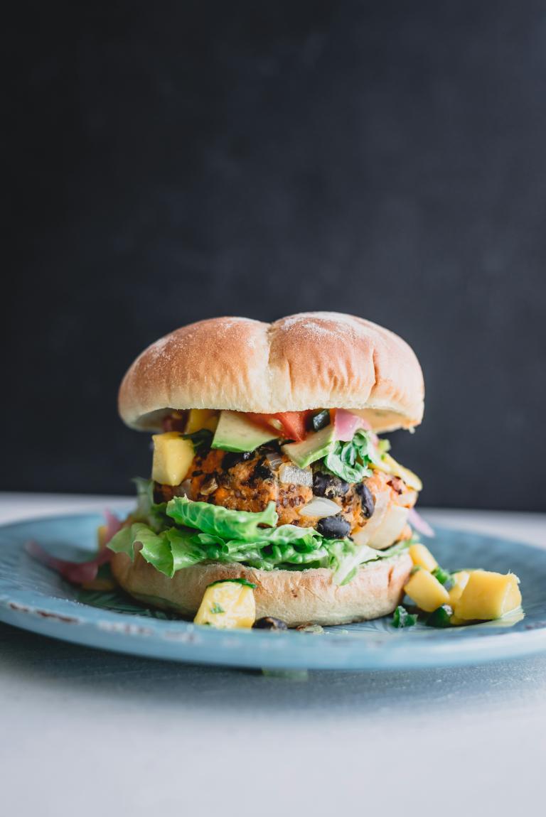 Vegan burger 