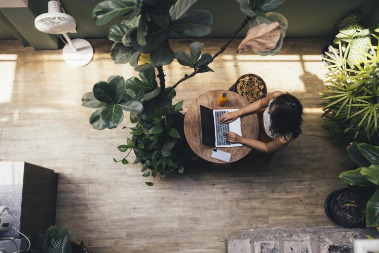 working laptop
