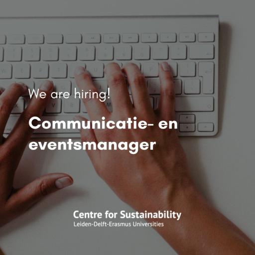 Vacature Communicatie en evenmanager