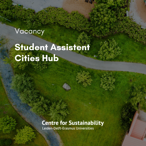 Vacancy Student Assistent Cities Hub